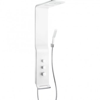  Душевая система Hansgrohe 27008400 raindance lift shower panel бел/хром 