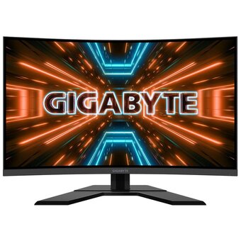  Монитор Gigabyte g32qc a-ek Gaming monitor Black (20VM0-GG32QCABA-1EKR) 