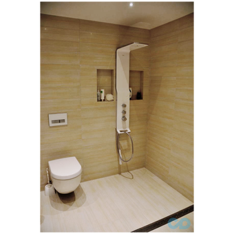  Душевая система Hansgrohe 27008400 raindance lift shower panel бел/хром 
