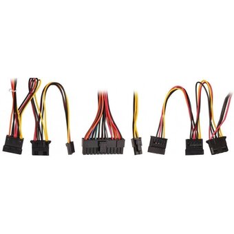  Блок питания ExeGate ES261567RUS-PC 400W UNS400, ATX, PC, 12cm fan, 24p+4p, 3xSATA, 2xIDE, FDD + кабель 220V 