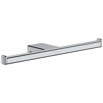  Держатель туалетной бумаги Hansgrohe Addstoris 41748000 двойной хром 