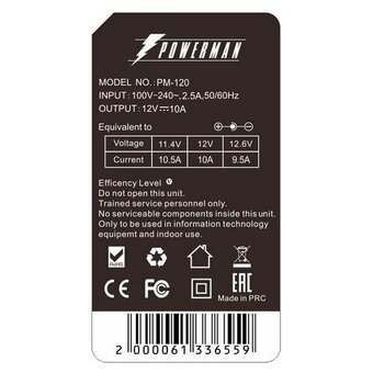  Блок питания Powerman PM-120 (PM-120) Power Supply 120W 