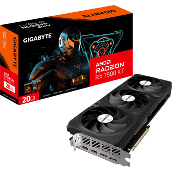  Видеокарта Gigabyte PCI-E 4.0 (GV-R79XTGaming OC-20GD) AMD Radeon RX 7900XT 20480Mb 320 GDDR6 2175/20000 HDMIx2 DPx2 HDCP Ret 