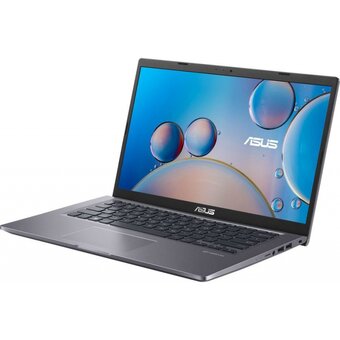  Ноутбук ASUS X415EA-EK609T 90NB0TT2-M08440 i3-1115G4/4Gb/128Gb SSD/14.0" FHD Anti-Glare/WIFI/Win10 Slate Grey 