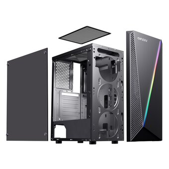  Корпус Ginzzu SL150 панель с RGB подсветкой 