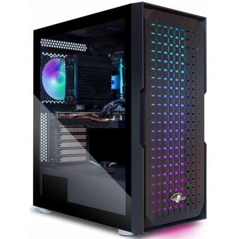  Корпус Eurocase SURTUR ATX без БП, RGB, USB 3.0 