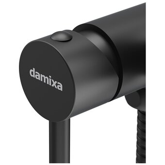  Смеситель с гигиеническим душем DAMIXA Option 217000000 встроенный черный 