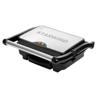  Электрогриль Starwind SSG2040 серебристый/черный 