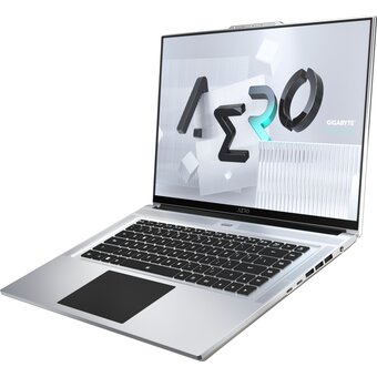  Ноутбук Gigabyte AERO 16 KE5 (KE5-72RU934JQ) Core i7 12700H/DDR5 16Gb/SSD1Tb/RTX 3060P 6Gb/16";/UHD+/OLED/60hz/Win11Pro/silver 