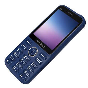  Телефон Maxvi K32 blue 