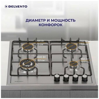  Варочная поверхность Delvento V60V41M001 