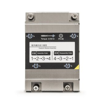  Кулер ExeGate ESNK-P0062P (EX293444RUS).1U.SP3.Cu (Al+Cu, 1U, 3 тепл. трубки, LGA SP3, TDP 205W, на винтах, с термопастой, Retail box) 