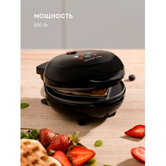  Вафельница Galaxy Line GL 2980 черный 