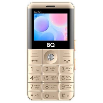  Мобильный телефон BQ 2006 Comfort Gold+Black 