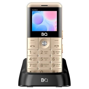  Мобильный телефон BQ 2006 Comfort Gold+Black 