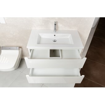  База под раковину SCAVOLINI Idro 71517016 IDRO подв. 2ящ 90x51x50h Bianco prestige scav028 lucido,корп.как фр,ящ.Bianco 