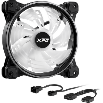  Вентилятор ADATA XPG Hurricane 120 PWM ARGB (HURRICANE120ARGBPWM-BKCWW) 