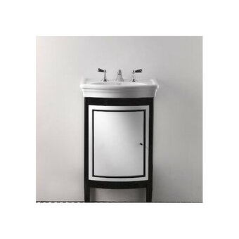  База под раковину DEVON&DEVON Harry junior EFHARRYJR/PW 1 дв. 53x40x83h SX pure white, руч.хром 