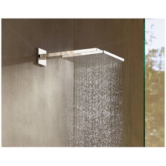  Верхний душ HANSGROHE Raindance E300 air 1jet 26238000 с настенным держателем 39см хром 