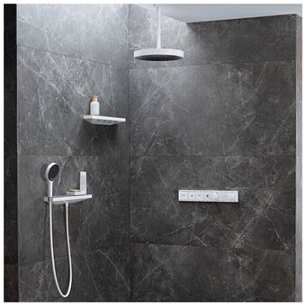  Боковой душ Hansgrohe 26243700 rainfinity 500 матовый белый 