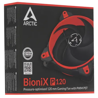  Вентилятор ARCTIC BioniX P120 (ACFAN00115A) (Red) PWM 200 - 2 100 RPM - retail 