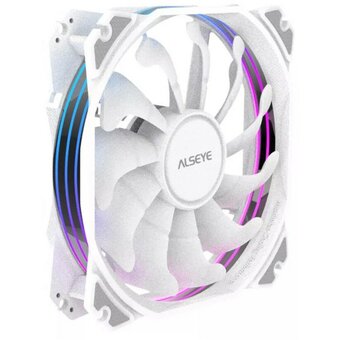  Вентилятор Alseye M120-PWA FAN KIT 3x120mm, 800-1700rpm, 31-66CFM, 19.4-33.8dBA, AURA RGB, PWM + 3pin Aura, RTL 