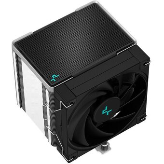  Кулер DEEPCOOL AK500 LGA20XX/1700/1200/115X/AM5/AM4 (9шт/кор, TDP 240W, PWM, Fan 120mm, 5 тепл. трубок, Copper Base, черный) RET 