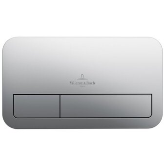  Клавиша смыва Villeroy & Boch 92249069 мат.хром 