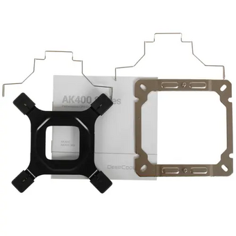  Вентилятор Deepcool AK400 R-AK400-BKNNMN-G-1 155mm, 6mmx4pcs, Fan 120mm, 4-pin PWM, TDP 220W, Al+Cu, Screw, AMD AM5/AM4, LGA1700/1200/115x 