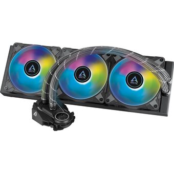  Жидкостная система охлаждения Arctic Cooling Liquid Freezer II-360 (ACFRE00101A) A-RGB Multi Compatible All-In-One CPU Water Cooler 