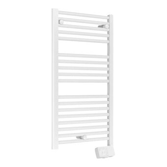  Полотенцесушитель электрический Atlantic Theola Digital WW 500W широкий белый 