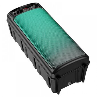  УЦ Портативная колонка HOCO BS52 Billowing outdoor BT speaker (черный) (плохая упаковка) 