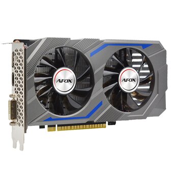  Видеокарта AFOX Geforce GTX1650 (AF1650-4096D6H1-V4) 4GB GDDR6 128BIT DP DVI HDMI ATX Dual Fan Retail Pack 