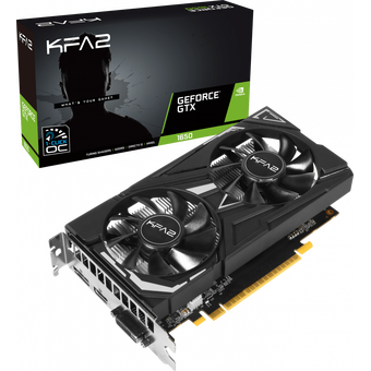  Видеокарта KFA2 GTX1650 4GB GDDR5 GTX 1650 EX Black 4G (65SQH8DS08EK) 