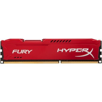  ОЗУ Kingston HyperX Fury Red HX313C9FR/4 DDR3 DIMM 4Гб 1333MHz CL9 