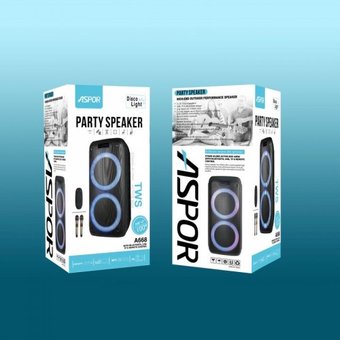  Портативная колонка Aspor A668 PAarty Speaker 