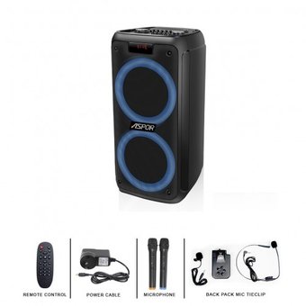  Портативная колонка Aspor A668 PAarty Speaker 