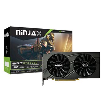  Видеокарта Sinotex Ninja Geforce RTX3060 (3584SP) (NH306F126S) 12GB GDDR6 192BIT (HDMI/3xDP) 12GB GDDR6 192BIT (HDMI/DP) 
