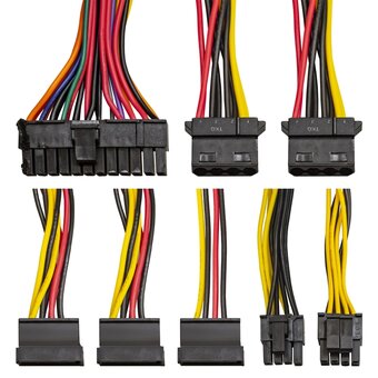  Блок питания ExeGate CP600 (EX292144RUS-PC) 600W (ATX, 20+4 pin, 3xSATA, IDE, fan 80mm+кабель питания) 