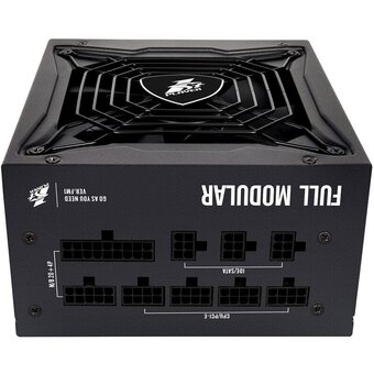  Блок питания 1STPLAYER Steampunk 750W (PS-750SP) ATX 2.4, APFC, 80 Plus Gold, 140mm fan, full modular 