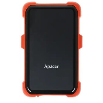  Внешний HDD Apacer AC630 AP2TBAC630T-1 2.5" 2TB USB 3.1, IP55, Win/Mac/Linux, Military Grade, Black/Orange 