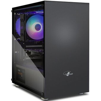  Корпус Eurocase M10 Black mATX 