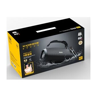  Портативная колонка W-King D10 Plus black 