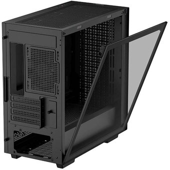  Корпус Deepcool CH370 (CH370 BLACK) черный без БП mATX 1x120mm 1xUSB2.0 1xUSB3.0 audio bott PSU 