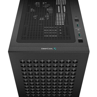  Корпус Deepcool CH370 (CH370 BLACK) черный без БП mATX 1x120mm 1xUSB2.0 1xUSB3.0 audio bott PSU 