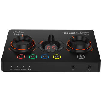  Звуковая карта Creative Sound BlasterX GC7 (70SB185000000) USB (Super X-Fi Ultra DSP) 7.1 Ret 