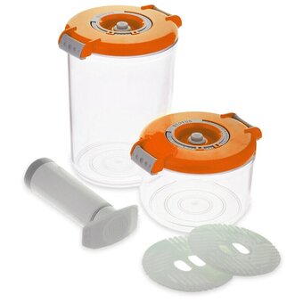 Контейнеры для вакуумных упаковщиков STATUS VAC-RD-Round Orange 