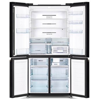  Холодильник Hitachi R-WB720VUC0 GMG серое стекло 