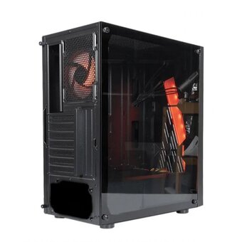  Корпус Eurocase A39 ARGB черный без БП закаленное стекло USB 3.0 ATX 