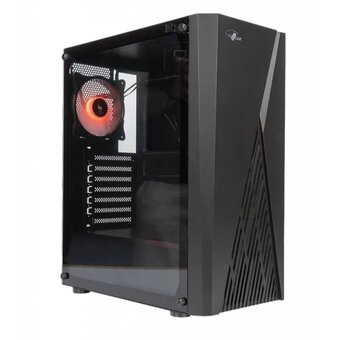  Корпус Eurocase A39 ARGB черный без БП закаленное стекло USB 3.0 ATX 